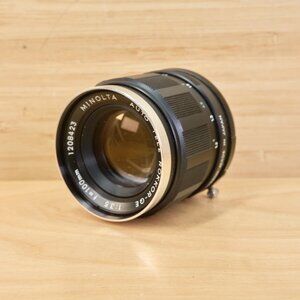 Minolta Auto Tele Rokkor-QE 100mm f/3.5 / Vintage SR-Mount Manual Focus Lens
